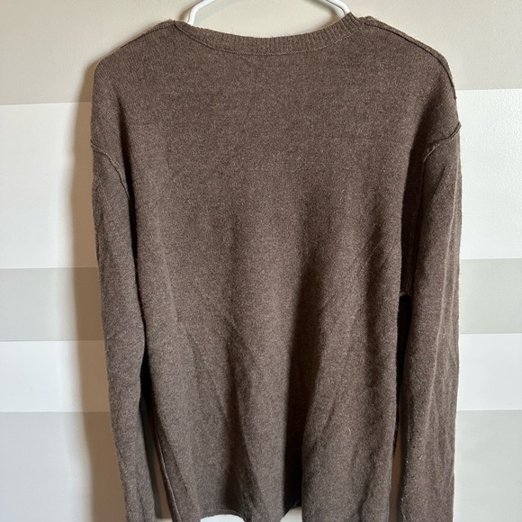 Inhabit Cashmere Sweater V-Neck Stretch Soft - Picture 3 of 3